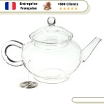 Théière en Verre TRANSPARENT 250ml | SIMPLY