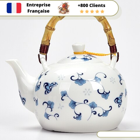 Théière en Porcelaine avec filtre Inox 1,5L | BÀÍ – Image 2