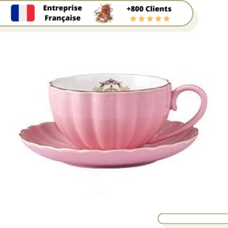 Théière Solitaire Porcelaine Rose 400ml – Image 22