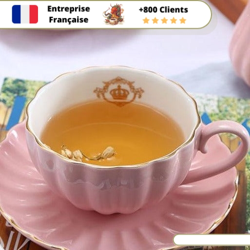 Théière Solitaire Porcelaine Rose 400ml – Image 20