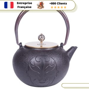 Théière en Fonte Masque 1,2L | MIÀNMÓ