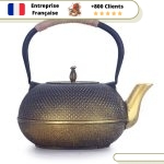 Théière en Fonte Bec Doré 1,8L | PĪKU