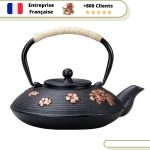 Théière en Fonte Plate 800ml | PLUM