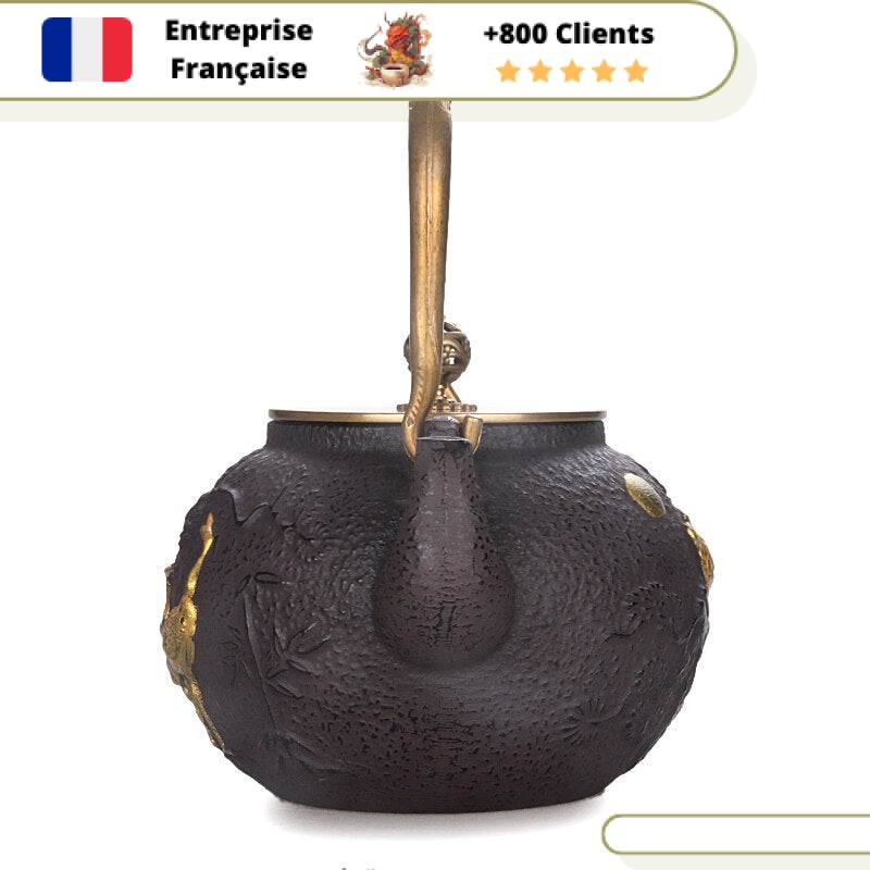 Théière en Fonte Tortues 1,3L | CHŌJU – Image 10