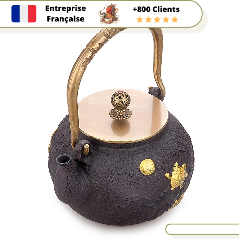 Théière en Fonte Tortues 1,3L | CHŌJU – Image 3