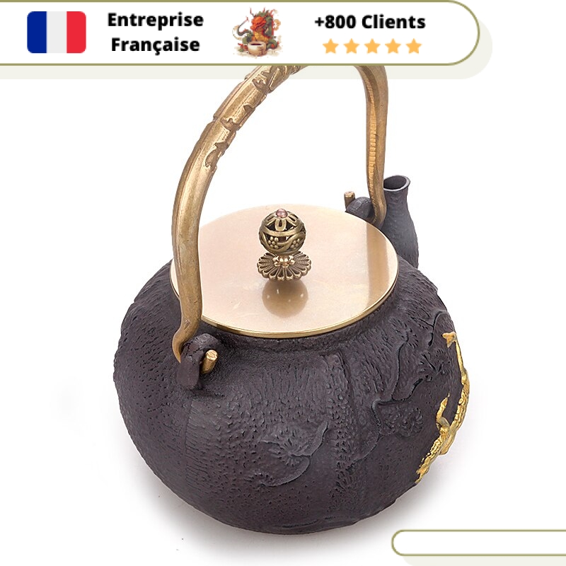 Théière en Fonte Tortues 1,3L | CHŌJU – Image 4
