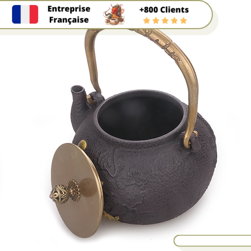 Théière en Fonte Tortues 1,3L | CHŌJU – Image 5