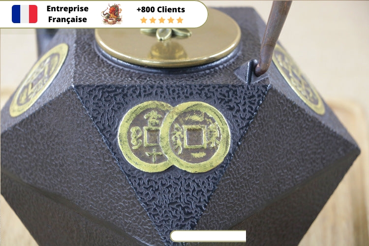 Théière en Fonte Graphique 1,3L | KAKUDO – Image 7