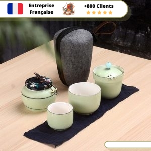 Théière Nomade Céramique Vert