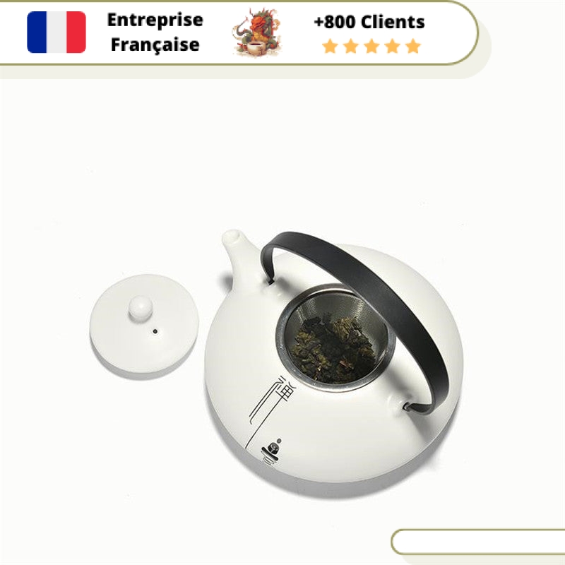 Théière Blanche 500ml | NOOLIM – Image 3