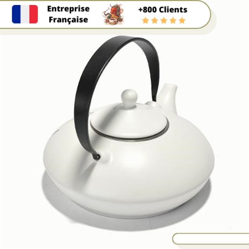 Théière Blanche 500ml | NOOLIM – Image 4