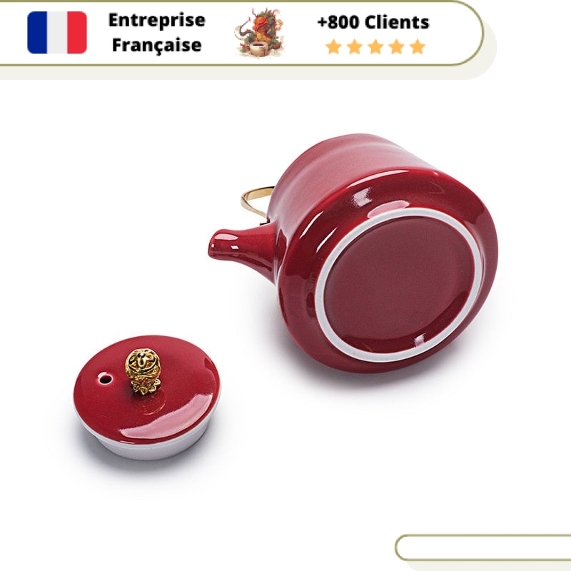 Théière en Porcelaine Individuelle 380ml – Image 18