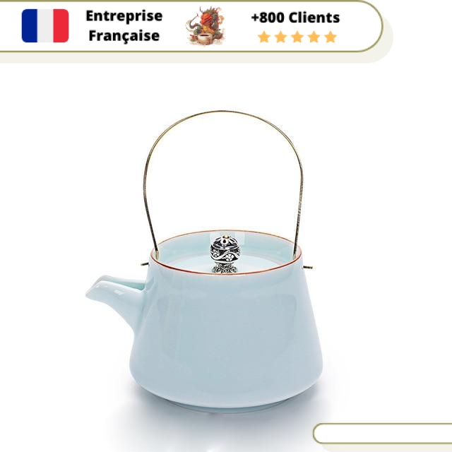 Théière INDIVIDUELLE bleue