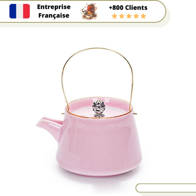 Théière INDIVIDUELLE rose
