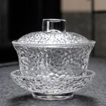 Gaiwan en Verre transparent