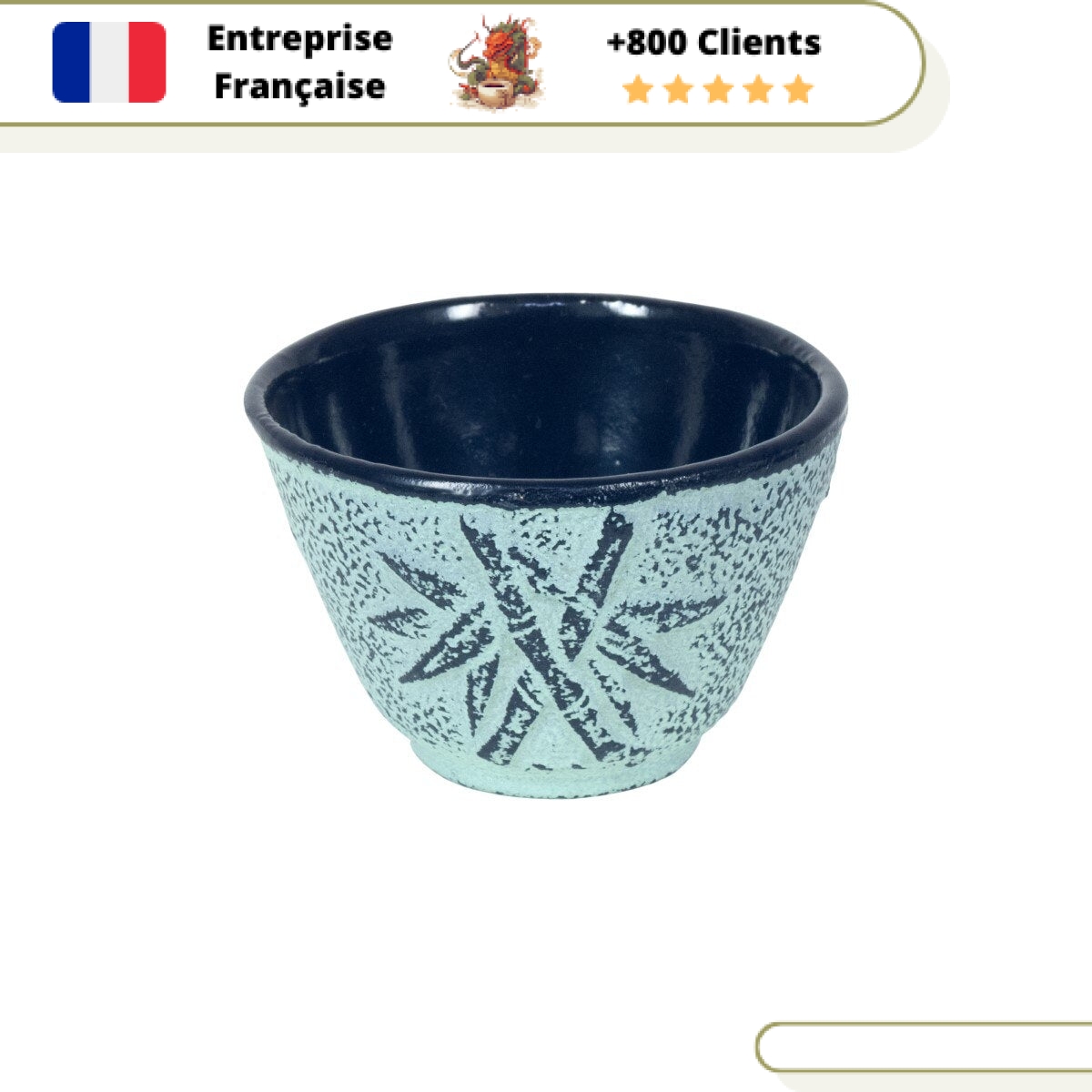 Service à Thé avec Théière en Fonte – Image 3