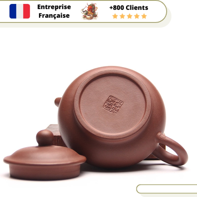 Théière en Terre Cuite Yixing Authentique 280ml – Image 7