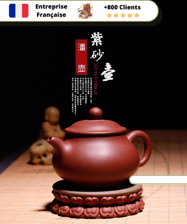 Théière en Terre Cuite Yixing Authentique 280ml – Image 2