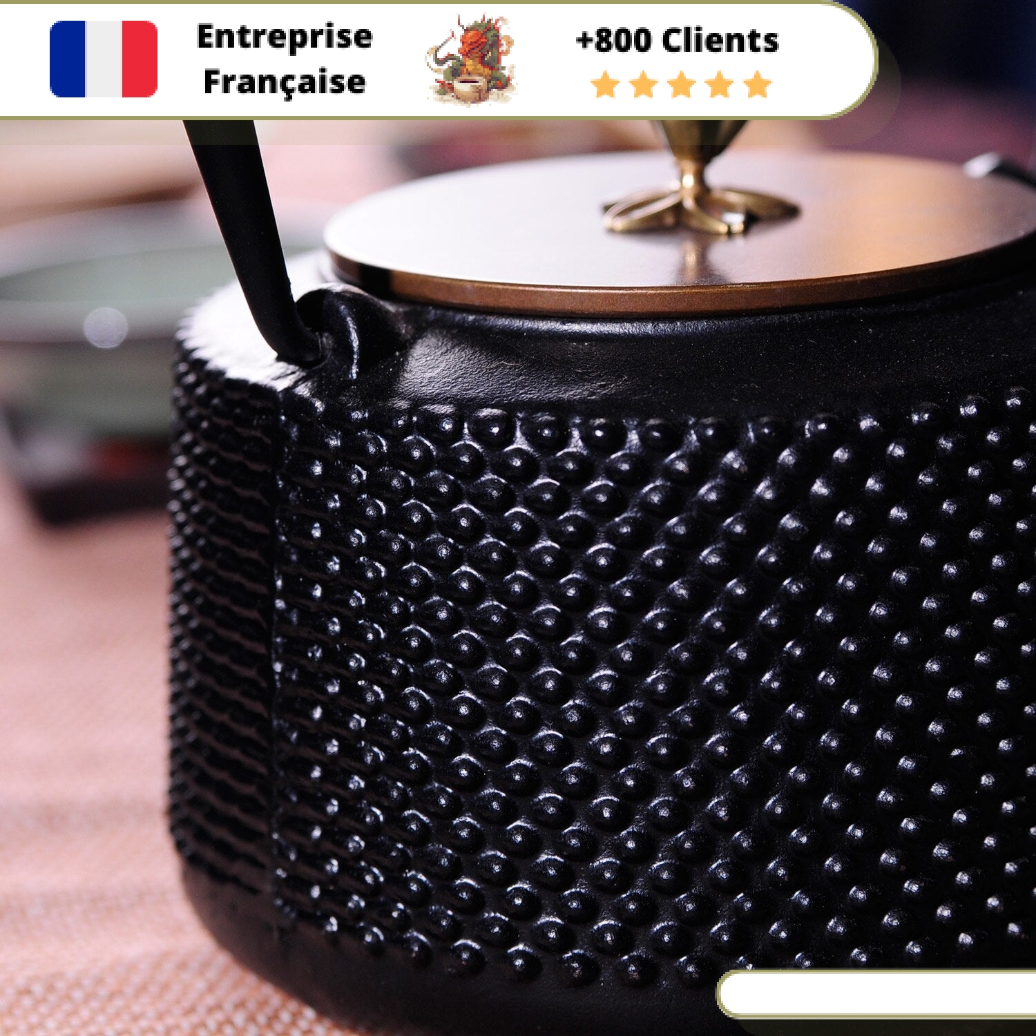 Théière en Fonte Japonaise 1L | SHIRINDĀ – Image 7