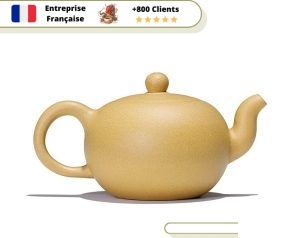 Théière en Terre Cuite Jaune 200ml | NIĀO