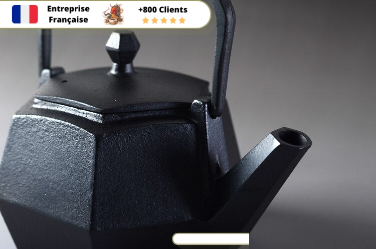 Théière en Fonte Hexagonal 1,1L | ROKKAKU – Image 2