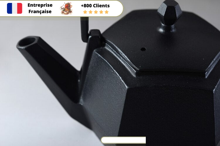 Théière en Fonte Hexagonal 1,1L | ROKKAKU – Image 3