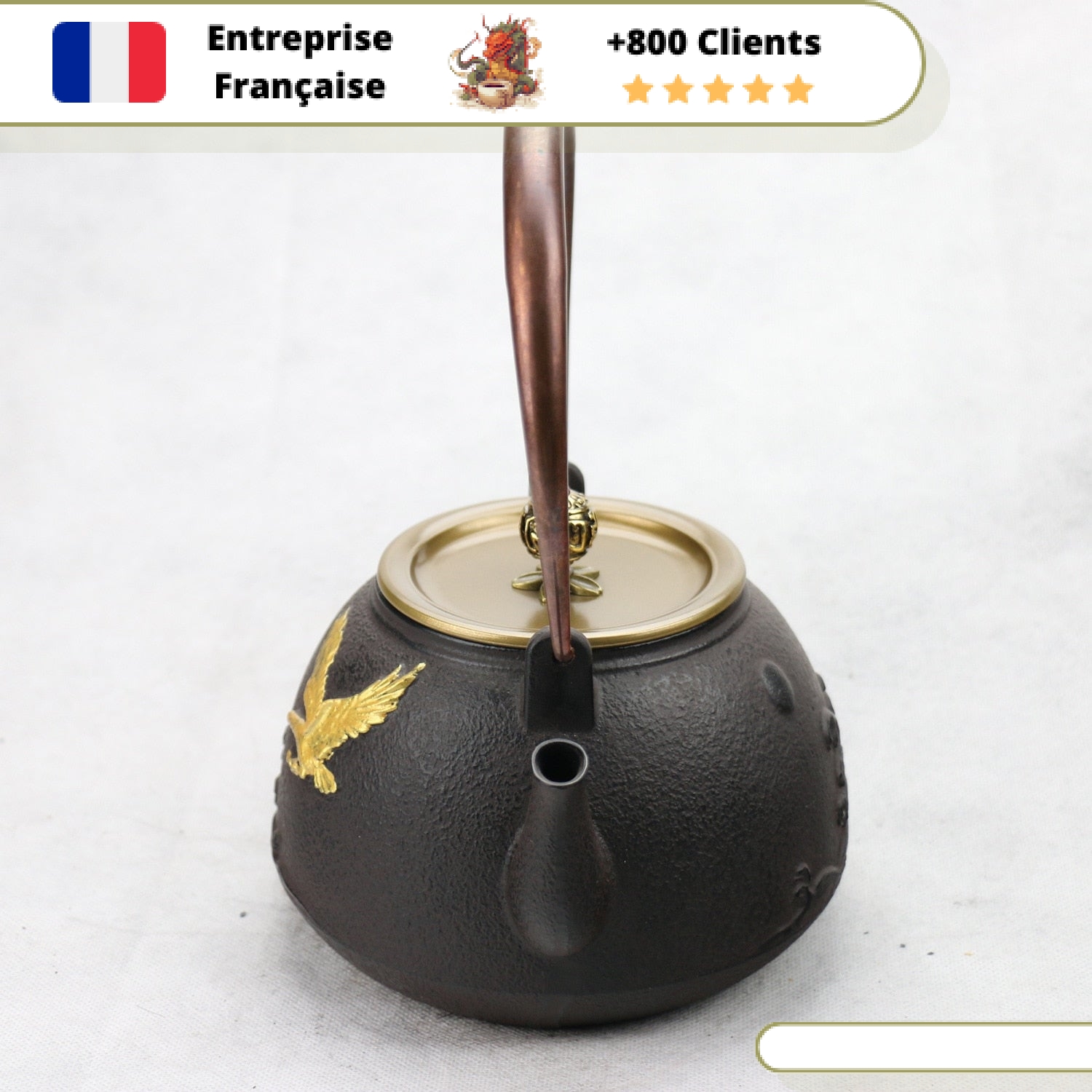 Théière en Fonte Aigle de Feu 1,4L | WASHI – Image 2