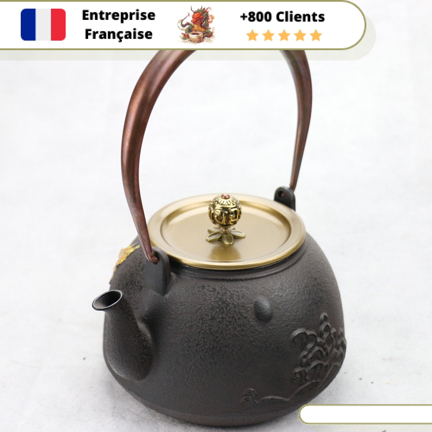 Théière en Fonte Aigle de Feu 1,4L | WASHI – Image 3