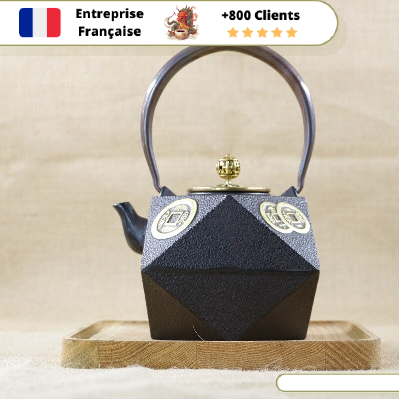 Théière en Fonte Graphique 1,3L | KAKUDO – Image 3