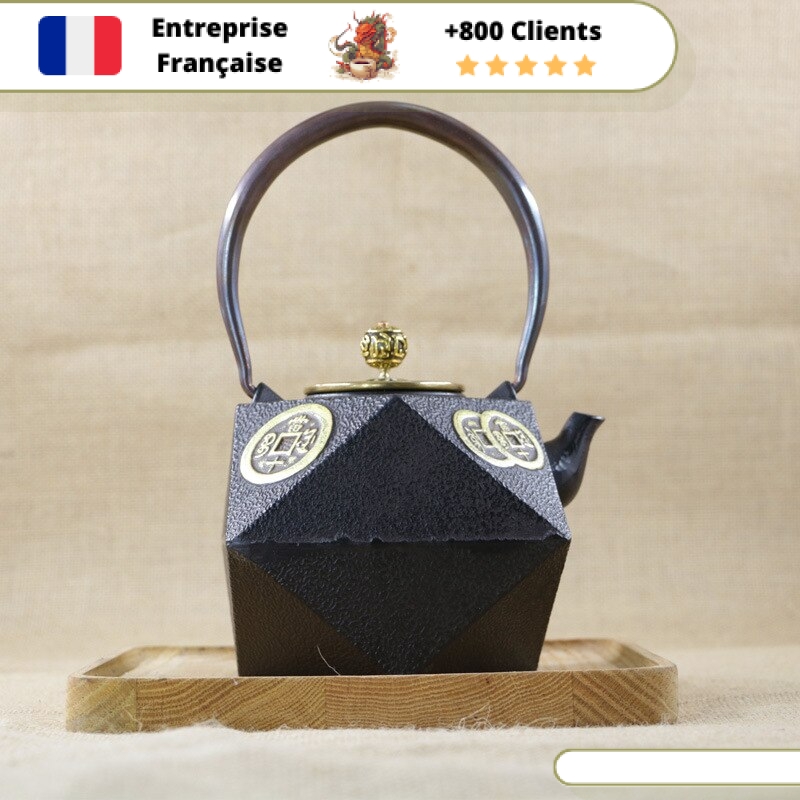 Théière en Fonte Graphique 1,3L | KAKUDO – Image 2