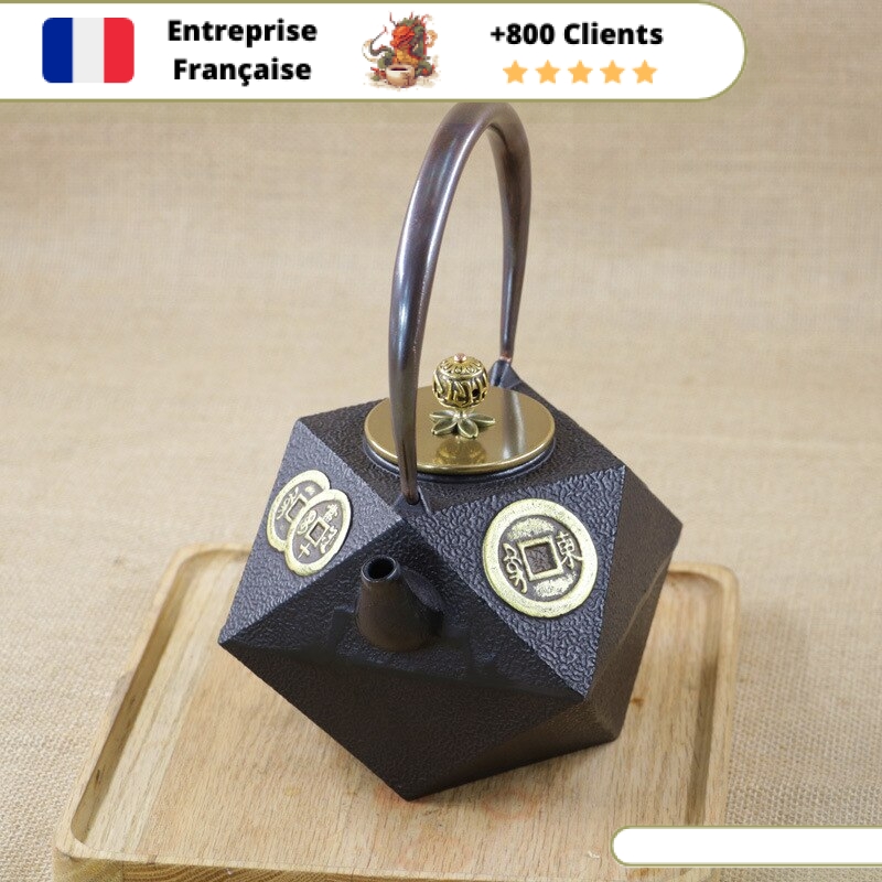 Théière en Fonte Graphique 1,3L | KAKUDO – Image 4