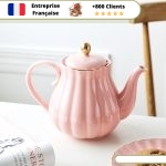 Théière Porcelaine style Anglaise
