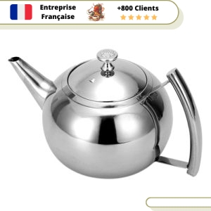 Théière en Inox Ronde Moderne 2L | RŌDI