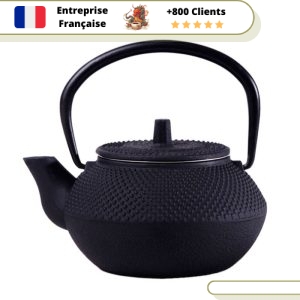 Théière en Fonte Noire 300ml | KURO