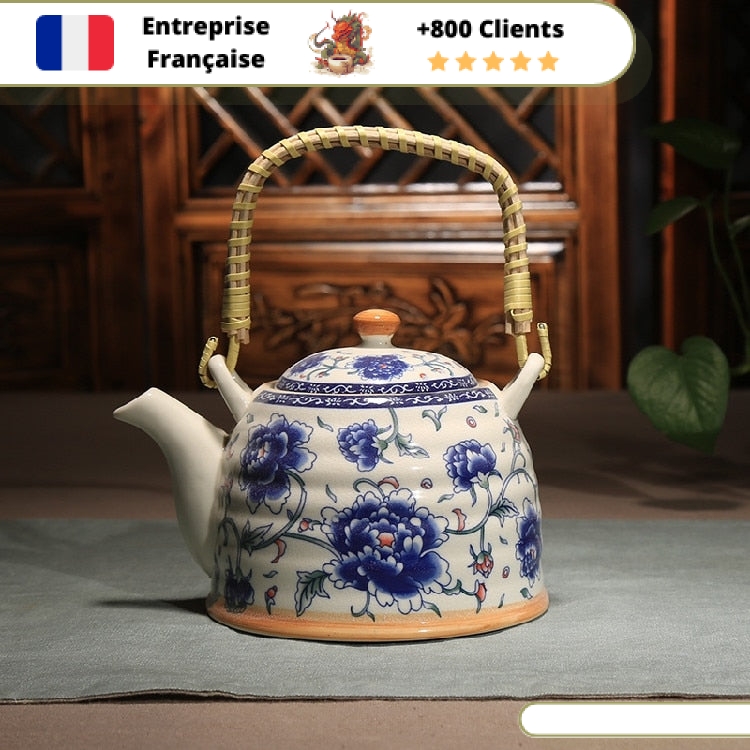 Théière en Porcelaine Chinoise Ancienne 600ml | LAŌ