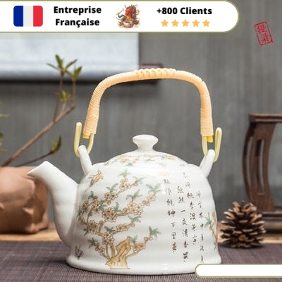 Théière Authentique Porcelaine Chinoise Ancienne