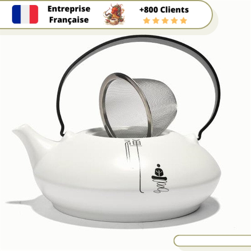 Théière Blanche 500ml | NOOLIM – Image 7