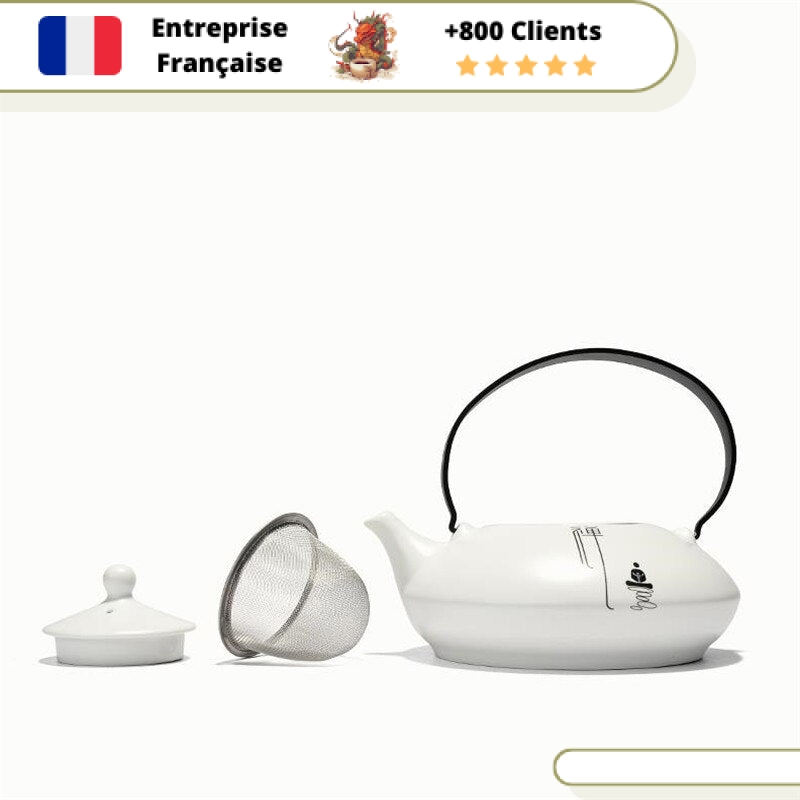 Théière Blanche 500ml | NOOLIM – Image 5