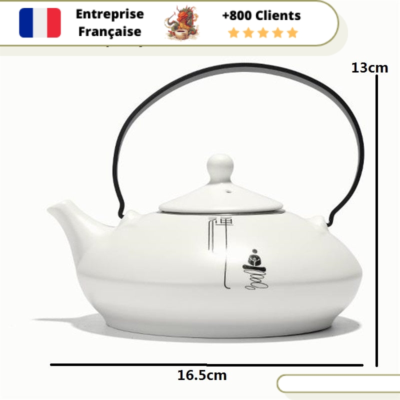 Théière Blanche 500ml | NOOLIM – Image 8