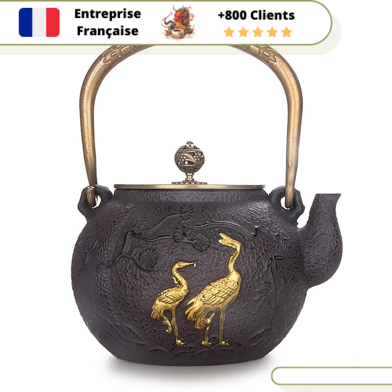 Théière en Fonte Tortues 1,3L | CHŌJU – Image 2