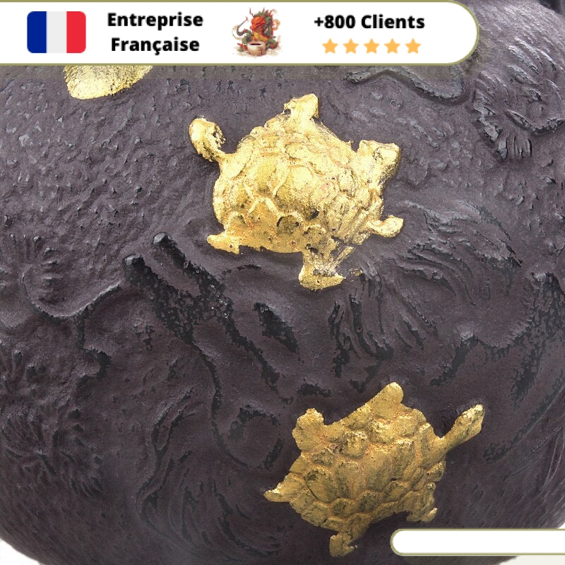 Théière en Fonte Tortues 1,3L | CHŌJU – Image 8