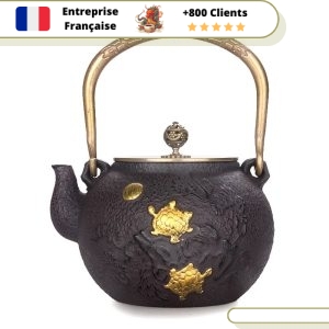 Théière en Fonte Tortues 1,3L | CHŌJU