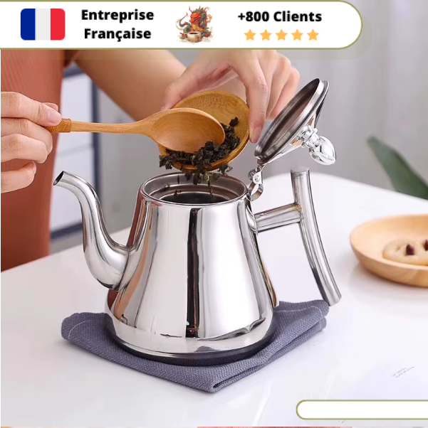Théière en Inox Acier Inoxydable | GĀNG – Image 4